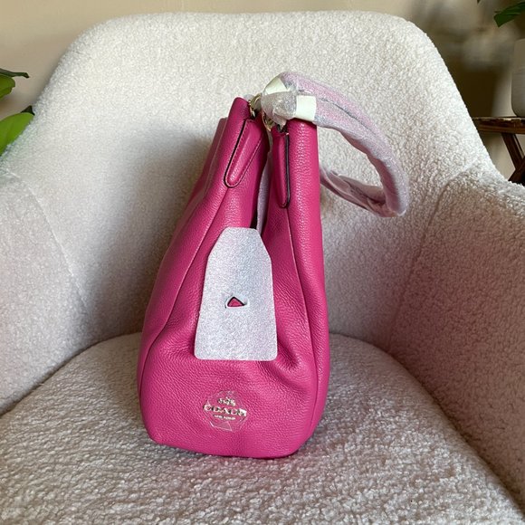 Coach Phoebe Shoulder Bag Dahlia NWT - Picture 3 of 13